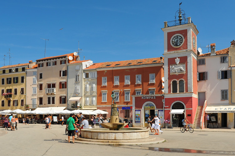 Il pittoresco centro storico di Rovigno